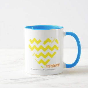 Tasse Jaune 4 de zigzag