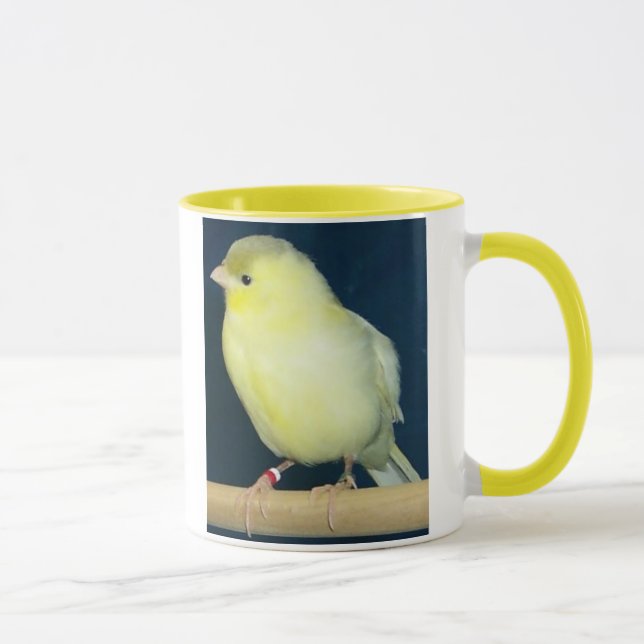 Tasse jaune canari jaune (Droite)