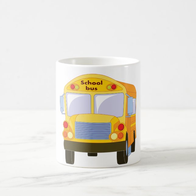 Tasse jaune d'autobus scolaire (Centre)