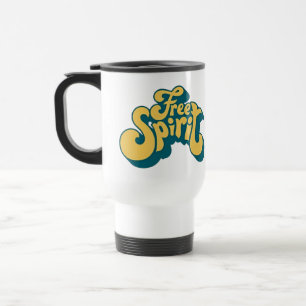 Tasse Jaune Sarcelle Groovy Rétro 70's - Esprit Li