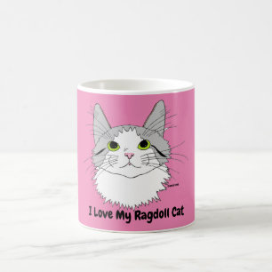 Tasse Je Aime Mon Chat Ragdoll