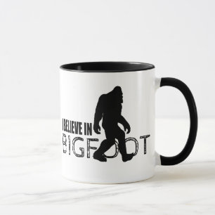 Tasse Je crois en Bigfoot Sasquatch drôle