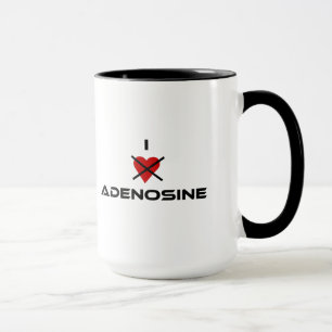 Tasse Je déteste l'adénosine - attaquez pour les amant