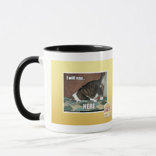 Tasse Je ferai une sieste ici