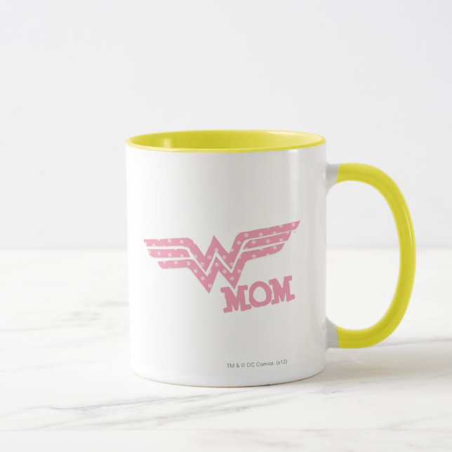 Tasse Je me demande maman rose (Droite)