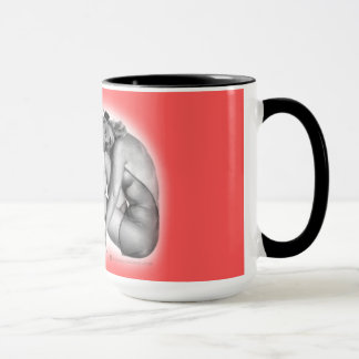 Tasse Je ne suis pas une fille de pin-up du jeu le chaud