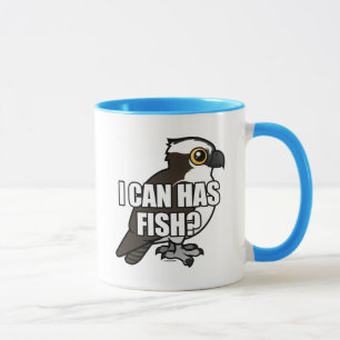 Tasse Je peux a des poissons ?