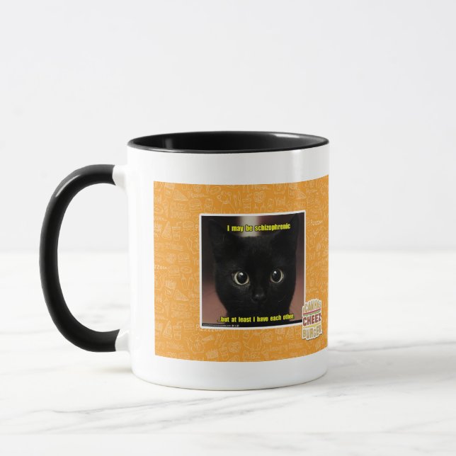 Tasse Je peux être schizophrène (Gauche)
