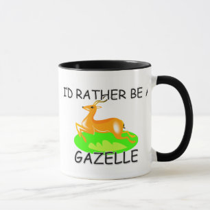 Tasse Je serais plutôt une gazelle