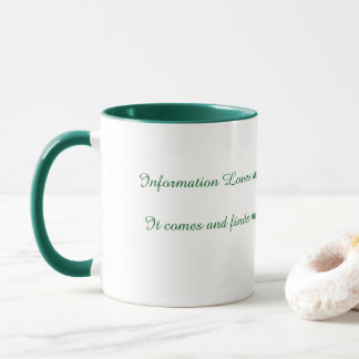 Tasse Je suis aimé de l'information
