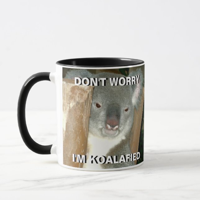 Tasse Je suis Koalafied (Gauche)