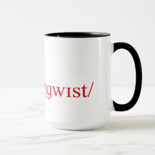 Tasse Je suis un linguiste
