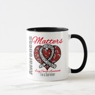 Tasse Je suis un survivant - sujets de conscience de