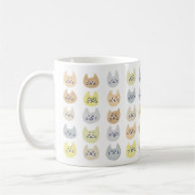 Tasse « Je travaille dur pour que mon chat ait une