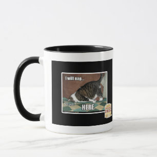 Tasse Je vais faire la sieste ici