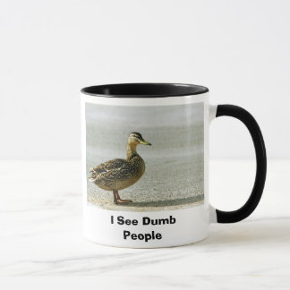 Tasse Je vois les personnes muettes