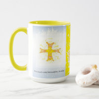 Tasse : Jésus-Christ avec croix grecque