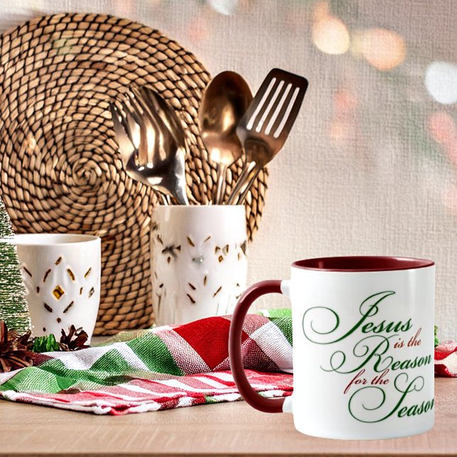 Tasse Jésus est la raison (Créateur téléchargé)