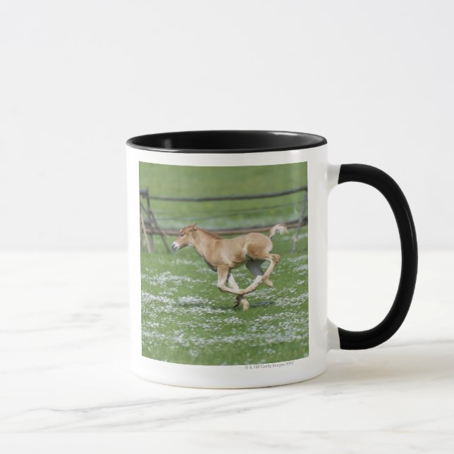 Tasse Jeune fonctionnement de cheval (Droite)