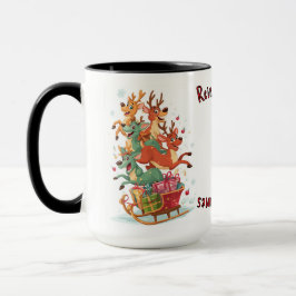 Tasse Jeux de Renne - Cadeau de Fêtes