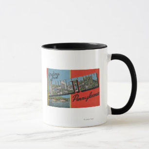Tasse Johnstown, Pennsylvanie - grandes scènes de lettre