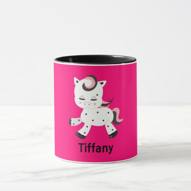 Tasse Joli Kawaii Pony Rose (Centre)