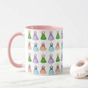 Tasse Jolie robes de fête Prom Style Vintage rétro les a