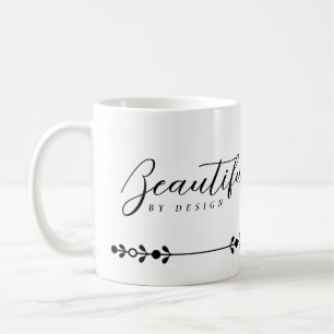 Tasse joliment conçue.