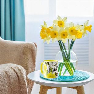 Tasse jonquilles vintages