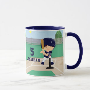 Tasse Joueur mignon personnalisé de bande dessinée de