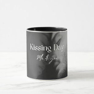 Tasse Jour de baiser - Moi et Toi