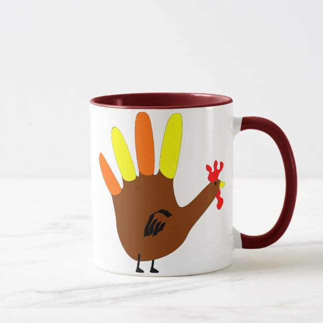 Tasse Jour heureux de la Turquie ! (Droite)