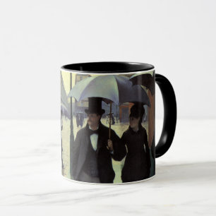 Tasse Journée de la Pluie de Paris par Gustave Caillebot