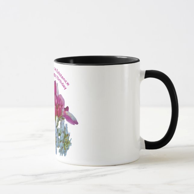 Tasse Joyeux anniversaire à ma femme. (Droite)