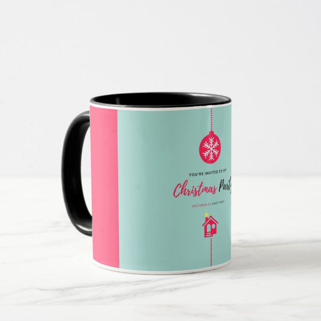 Tasse Joyeux Noël (Devant gauche)