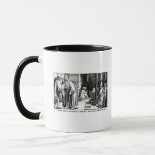 Tasse Juifs dans la synagogue à Amsterdam