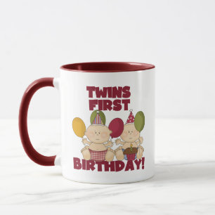 Tasse Jumeaux 1er anniversaire - T-shirts et cadeaux pou