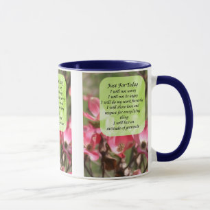Tasse Juste Pour Aujourd'Hui Dogwood Floral Inspiration