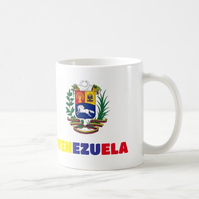 Tasse Kaffee Tasse I Liebe Venezuela, kundenspezif (Rechts)