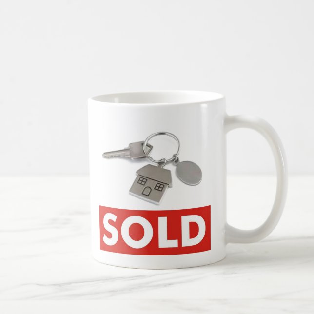 Tasse Kaffee Tee Cup Kleinkinder Red White Sold Sc (Rechts)