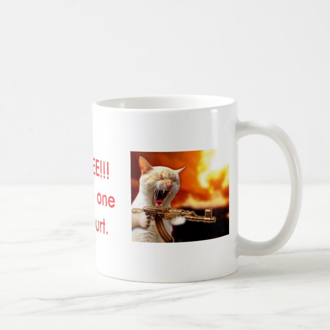 TASSE - KAFFEE!!! Und niemand erhält Hurt. (Rechts)