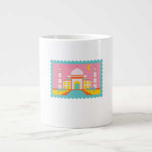 Tasse Kaffeeprobe Taj Mhal inde