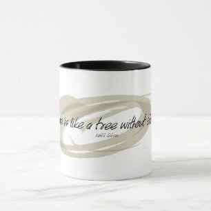 Tasse Kahlil Gibran Life Without Love Citation