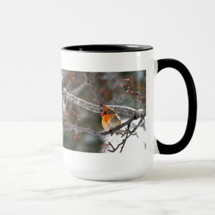 Tasse - Kardinal im Schnee