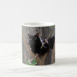 Tasse - Katze in Ästen