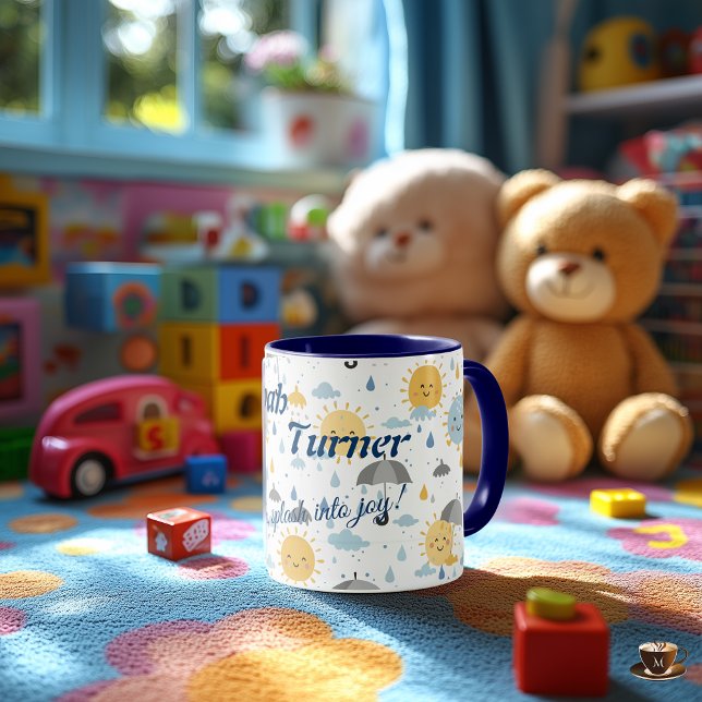 Tasse Kawaii Sun und Regen für Kinder (Von Creator hochgeladen)