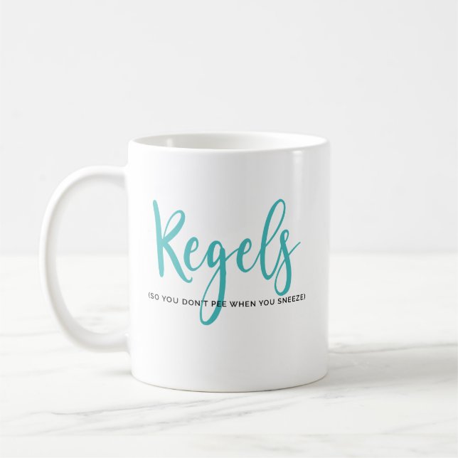 Tasse - Kegels (ainsi vous ne faites pas pipi (Gauche)