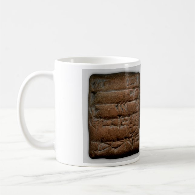 Tasse - keilförmige Tablette (Links)