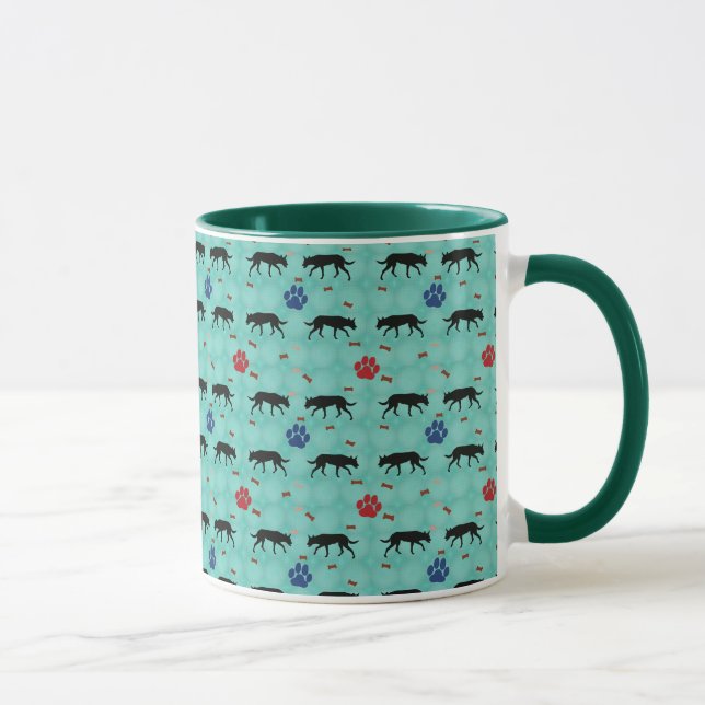 Tasse Kelpie australienne (Droite)