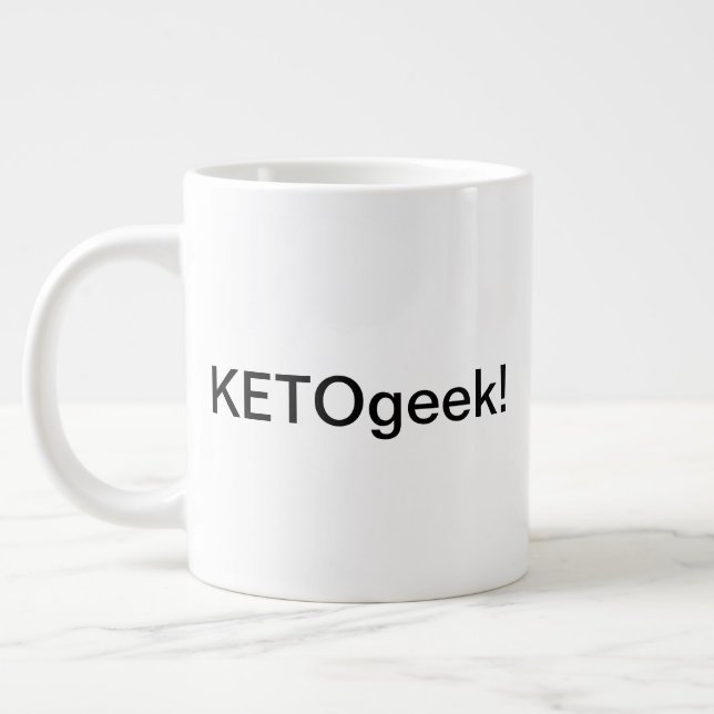 Tasse Ketogeek (20oz) (Links)